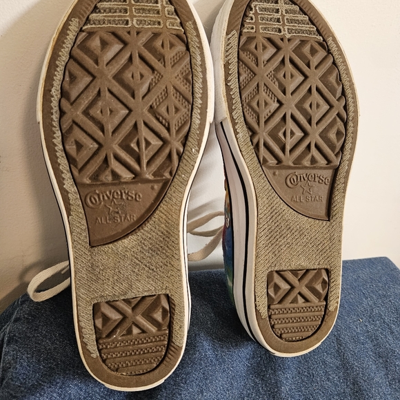 Converse Tie Dye All Star Sneakers Sports Everyday - Picture 7 of 10